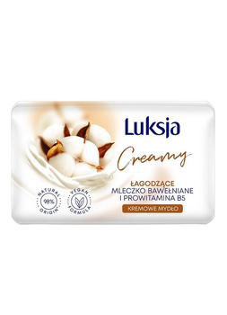Mydło Luksja kremowe Creamy Soft Bawełna 
